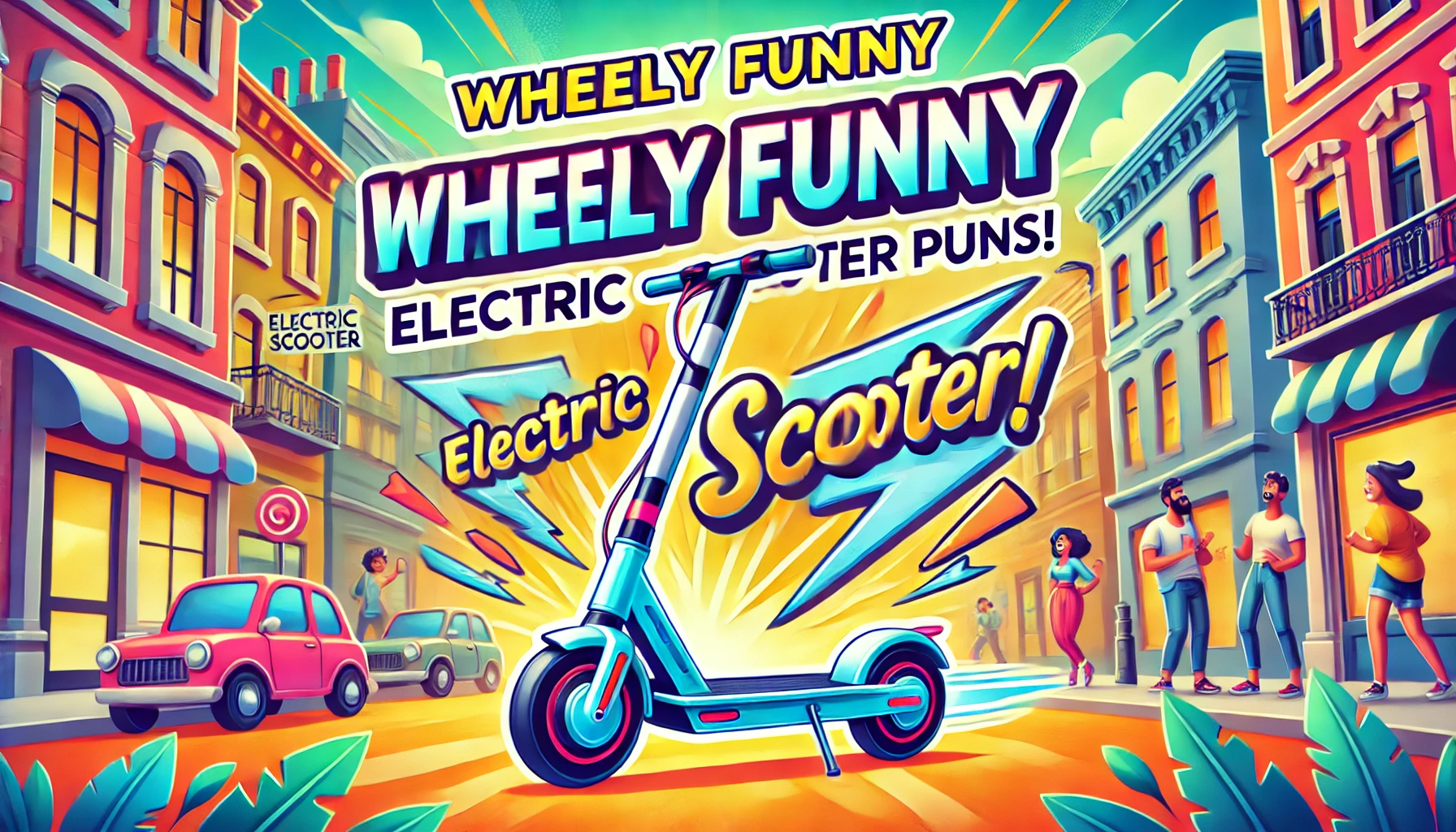 Interesting Electric Scooter Puns