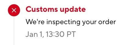 We're inspecting your order meaning on AliExpress